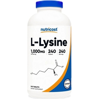 Image 1 of Nutricost L-Lysine 1000 mg [120 Таблетки]