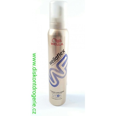 Wella Wellaflex 2nd Day Volume pěnové tužidlo pro objem 4 200 ml – Zboží Dáma