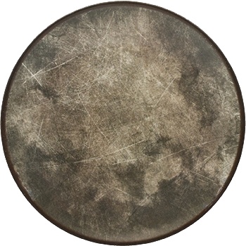 Saturnia Плитка чиния SATURNIA Brown sketch, 28 см, кафява (22466/Z41)
