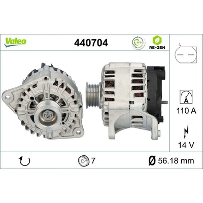 Alternátor VALEO 440704