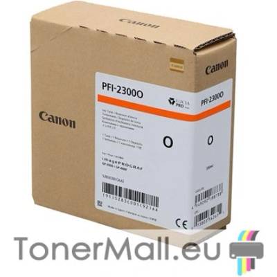 Canon Мастилена касета CANON PFI-2300O Orange 5283C001AA