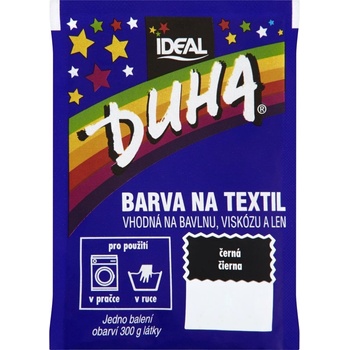 Ideal Duha barva na textil černá 15 g