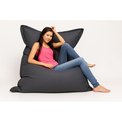 Mekem sedací vak - Polštář 3XL 180x140 obj. 550 L, mat.Nylon, barva světle šedá