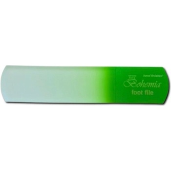 Bohemia Skleněná škrabka na paty světle zelená