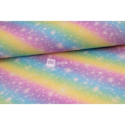 de-park Zimní softshell 10/3 - Rainbow