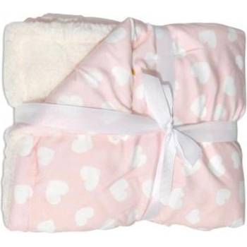 Cangaroo Бебешко одеяло Shaggy 105/75 розов (3800146266226)