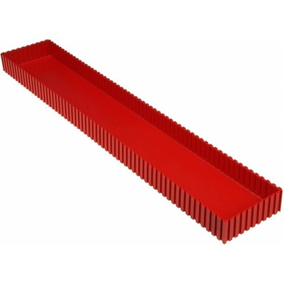 Pokorný Dačice Plastová krabička 2114 (35 x 102 x 602 mm) [červená RAL 3020]