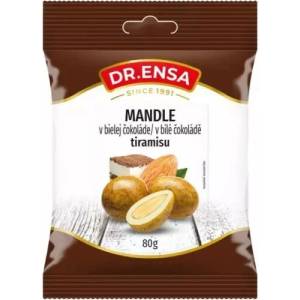 Dr. Ensa Тирамису с бадеми в бял шоколад Dr. Ensa 80 г