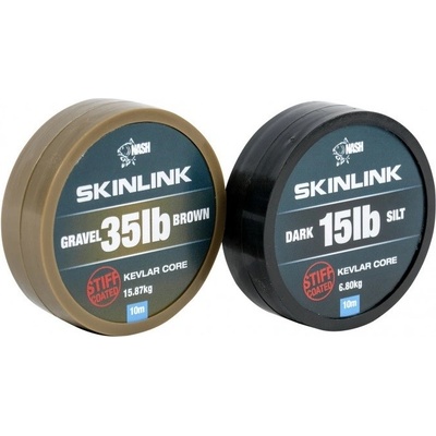Kevin Nash šňůra SkinLink Stiff 10m 35lbs gravel hnědá