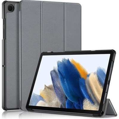 Vsetkonamobil 66310 LEATHER Zaklápací obal Samsung Galaxy Tab A9+ šedý