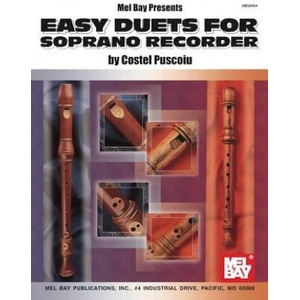 Easy Duets for Soprano Recorder | Costel Puscoiu (ISBN: 9780786655946)
