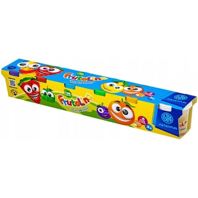 ASTRA Комплект моделин в чаша, Astra, Frutolina, 6 цвята (AS336122011)