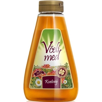Med včelí MEDAS kvetový s dávkovačom 500 g.