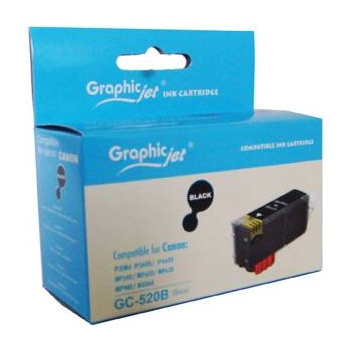 Compatible Canon Ink Tank PGI-520 Black - Graphic Jet