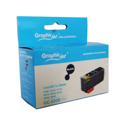 Compatible Canon Ink Tank PGI-520 Black - Graphic Jet