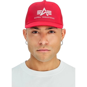 Alpha Industries Basic Trucker Cap speed red
