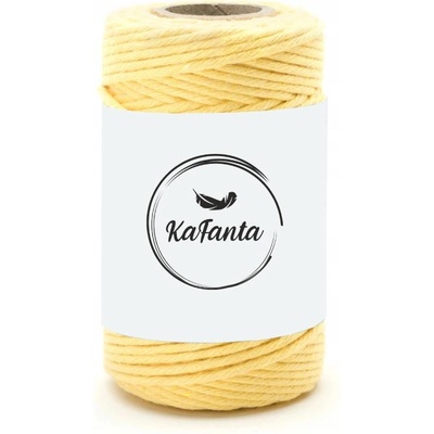 Macrame priadza KaFanta PREMIUM 2mm/50m - banana