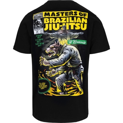 Pitbull West Coast tričko Masters Of BJJ čierne