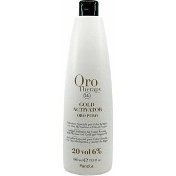 Fanola Oro Therapy Оксидант с арганово масло и кератин, 20 Vol, 1000 ml