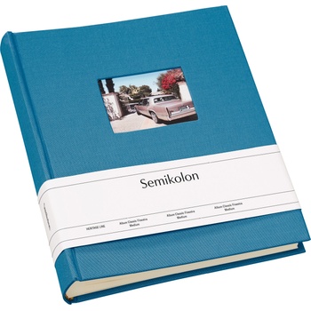 Semikolon Фотоалбум Classic Finestra среден размер син (364005)