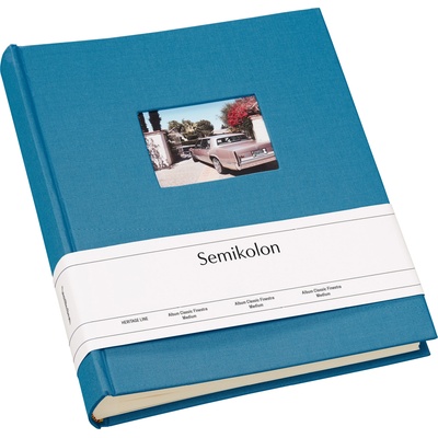 Semikolon Фотоалбум Classic Finestra среден размер син (364005)