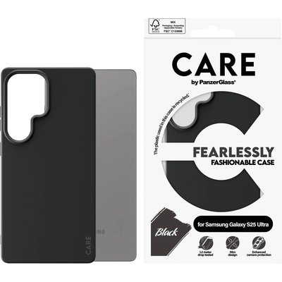 Panzer Калъф CARE - Fashionable, Galaxy S25 Ultra, черен (5715685016288)