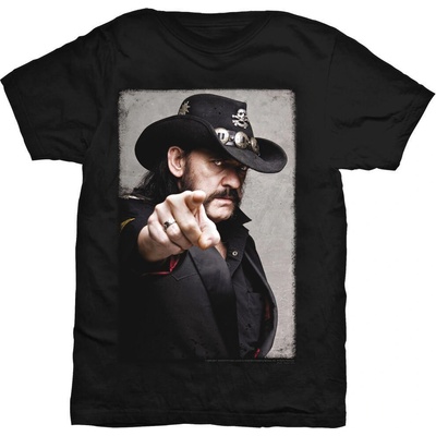 Lemmy tričko Pointing Photo čierne