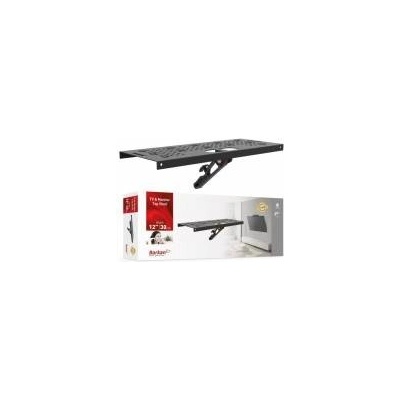 Barkan TV shelf, under decoder tuner remote E812