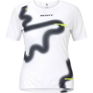Scott Дамска тениска Scott Women's Tee Rc Run S/S Running shirt - White / Black - размер XL (916-6374-0215)