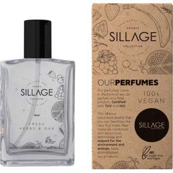 Sillage Fresh Herbs & Oak parfémovaná voda unisex 50 ml