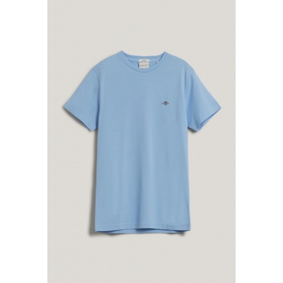 Gant Slim pique SS Capri blue