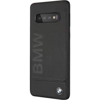 Image 1 of BMW Signature Genuine Leather Soft Case - кожен кейс (естествена кожа) за Samsung Galaxy S10 (черен)