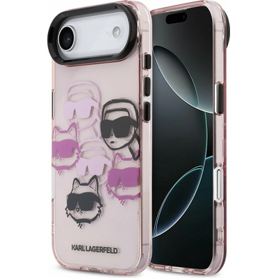 KARL LAGERFELD IML Multi K&CH Heads Задна Обвивка за iPhone Air Pink Karl Lagerfeld | Rozov | ЖЕНИ | UNI