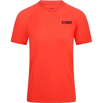 CEP Дамска тениска CEP Women's Run Ultralight Shirt Short Sleeve 3.0 Running shirt - Neon Coral (916-3538-0214)