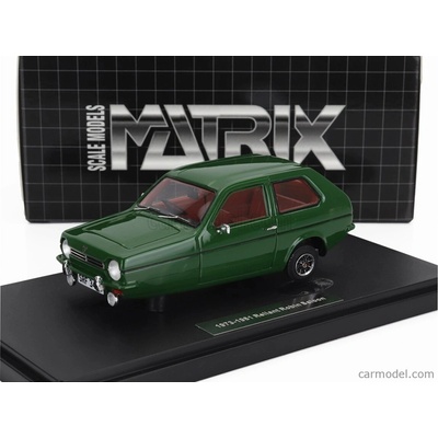 Matrix scale models Reliant Robin Saloon 1973 Zelená 1:43