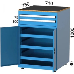 Kocel ШКАФ С 2 ЧЕКМЕДЖЕТА И 3 РАФТА kocel -7110 (7110)