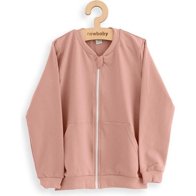 New Baby Kindergarten dětská tepláková mikina pink