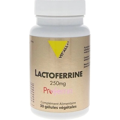 Vit’All+® Лактоферин - Lactoferrin Proferrin®250 mg х 30 капсули (679841 (FERRINE30) VP)