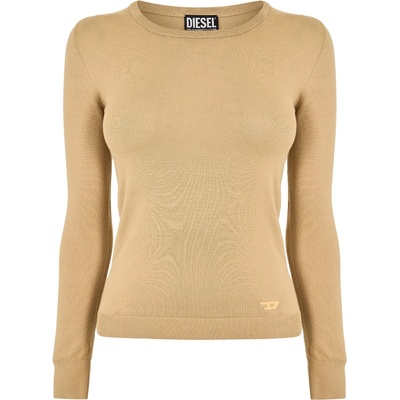 Diesel Суичър Diesel Women's Ariane Mgli Knitted Hoodie - Pink