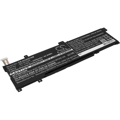 Cameron Sino Батерия за Asus A501c1-Z1-C10, Fx51lb, Vivobook K501 uq и други , 4200 mAh, Li-Ion (CS-AUA501NB)