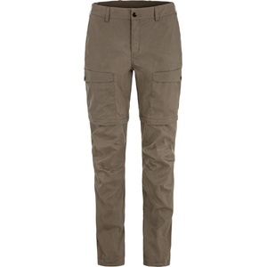 Fjällräven Дамски панталон със свалящи крачоли Fjällräven Women's Abisko Hybrid Trail Trousers Zip-Off Walking trousers - Suede Brown - размер 46 (EU) (110-1728-0217)