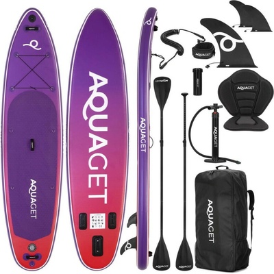 Paddleboard AQUAGET Violet Sunset 350 cm set