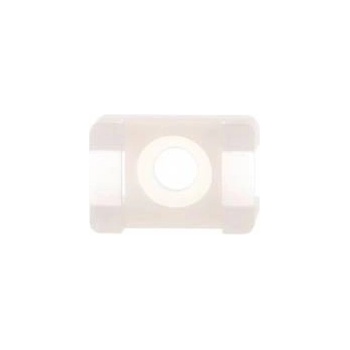 EM Group Saddle holder for cable ties white 4, 8mm 9, 5x15mm F=3.5mm BMSB5498E /100pcs. /