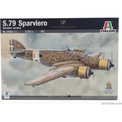Italeri Savoia marchetti S.79 Sparviero Airplane Military 1942 1:72