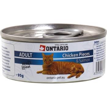 ONTARIO Cat Chicken Pieces Salmon 95 g