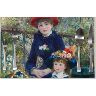 Sablio Prostírání Dvě sestry (Na Terase) - Pierre-Auguste Renoir 40x30cm