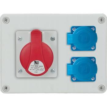 STAVEBNÍ ROZVADĚČ R-BOX 190 1x16A/5P 2x250V PAWBOL B.1602