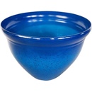 Strend Pro Kvetináč glazúra, 38x28,5 cm modrý