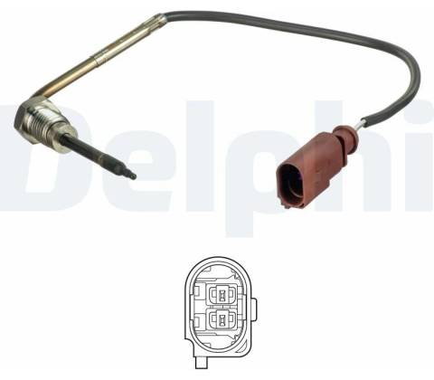 Čidlo teploty výfukových plynů DELPHI TS30180