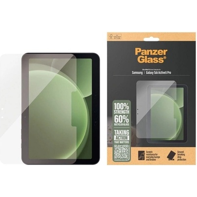 Стъклен протектор PanzerGlass - Ultra Wide Fit, Samsung Tab Active5 Pro, прозрачен (5715685025990)